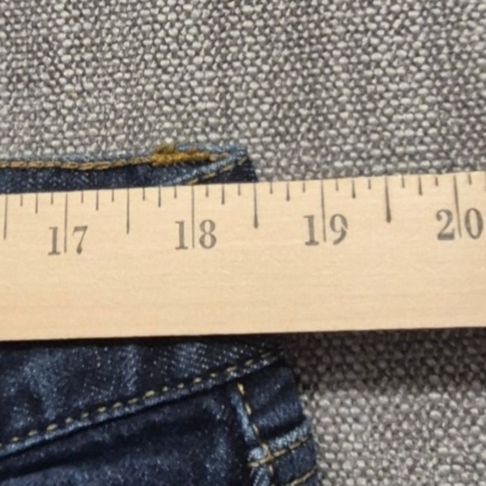 GAP Athletic Stretch men's dark wash denim blue jeans 38x30 Cotton stretch - Picture 8 of 15